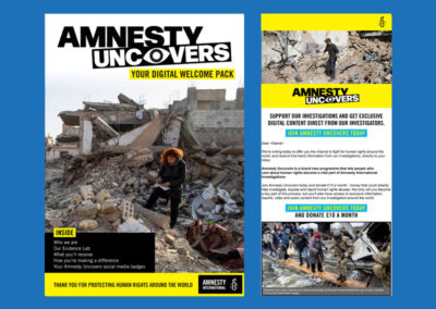 Amnesty International – digital campaign